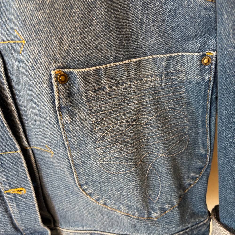 Tecovas Light Blue Jean Jacket - Picture 6 of 6